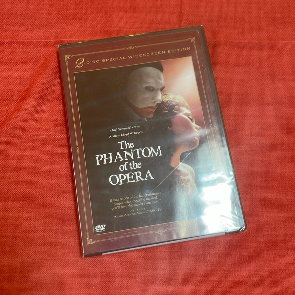 Phantom of the opera DVD. Brand new!